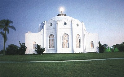 Temple de guérison à Mount Eclesia